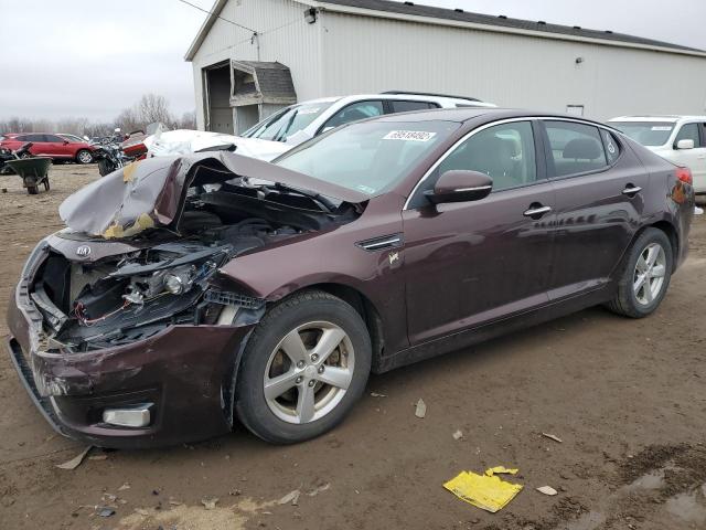 KIA OPTIMA LX 2015 with VIN 5XXGM4A73FG389262 - Photo from auction