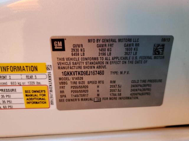 Photo 14 from auction – 2014 GMC ACADIA DEN with VIN 1GKKVTKD9EJ167460