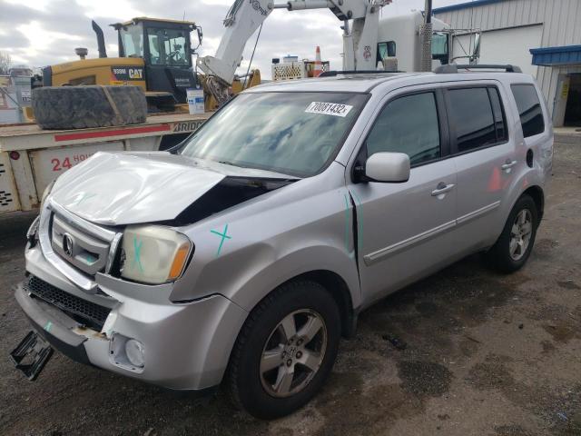 HONDA PILOT EXL 2009 with VIN 5FNYF48699B055868 - Photo from auction