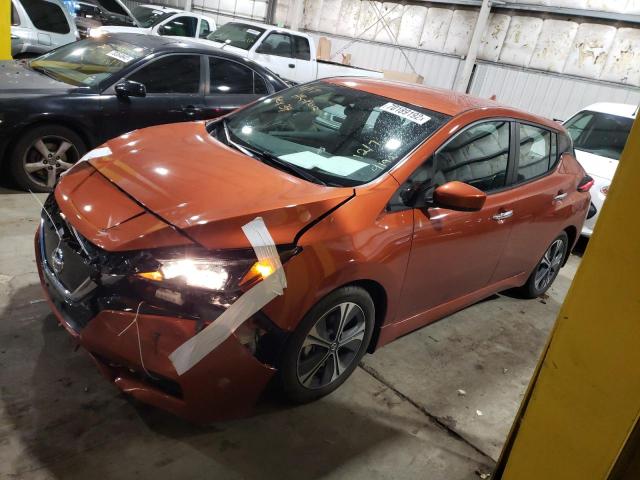 NISSAN LEAF SV 2022 with VIN 1N4AZ1CV6NC561256 - Photo from auction