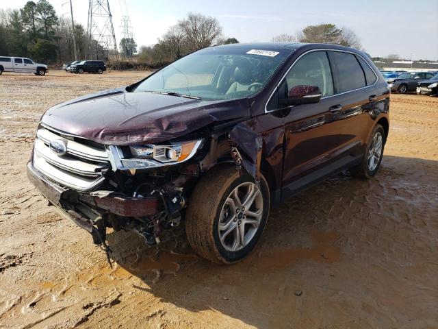 FORD EDGE TITAN 2018 with VIN 2FMPK4K95JBC63060 - Photo from auction