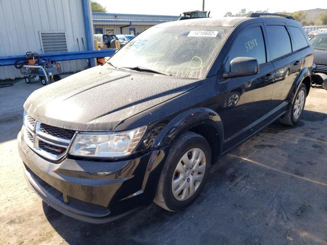 Photo 1 from auction – 2018 DODGE JOURNEY SE with VIN 3C4PDCAB0JT249360