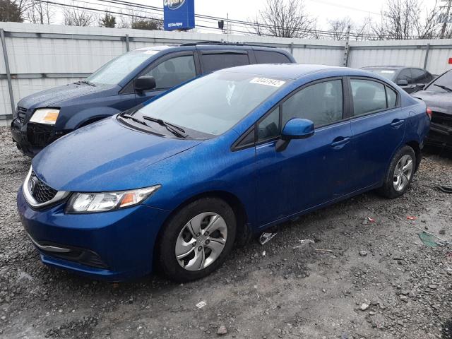 HONDA CIVIC LX 2013 with VIN 19XFB2F58DE096122 - Photo from auction