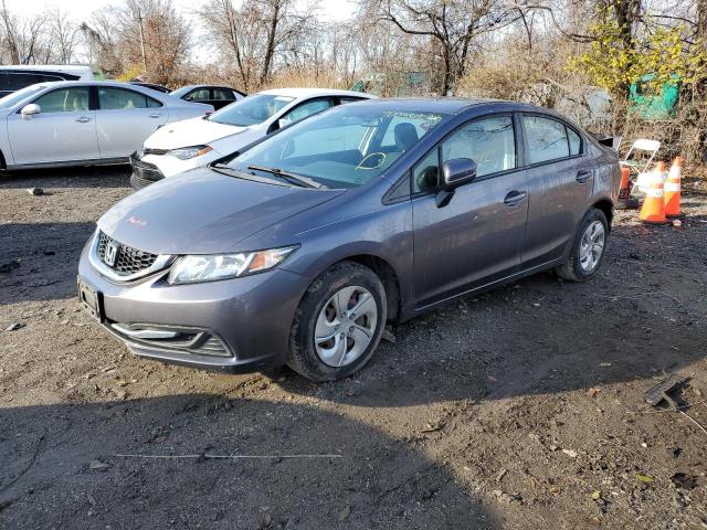 HONDA CIVIC LX 2015 with VIN 19XFB2E51FE023047 - Photo from auction