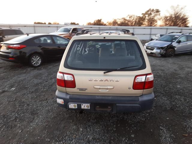 Photo 6 from auction – 2002 SUBARU FORESTER L with VIN JF1SF63542H727072