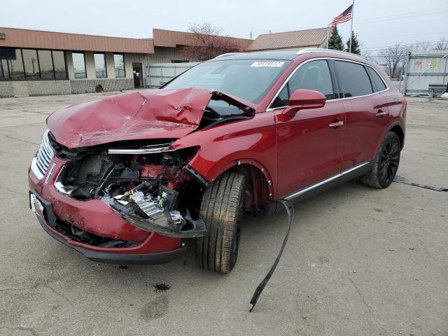 LINCOLN MKX RESERV 2016 with VIN 2LMTJ8LP4GBL31996 - Photo from auction