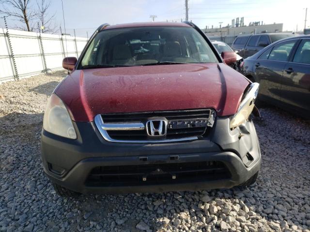 Photo 5 from auction – 2002 HONDA CR-V EX with VIN JHLRD78892C034330