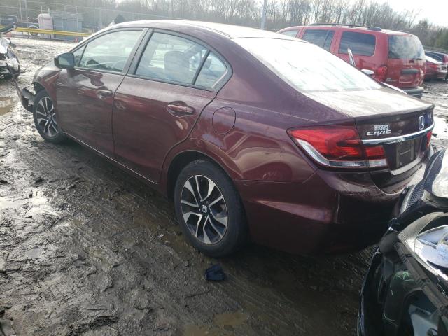 Foto 2 de la subasta – 2014 HONDA CIVIC EX con VIN 19XFB2F85EE233724