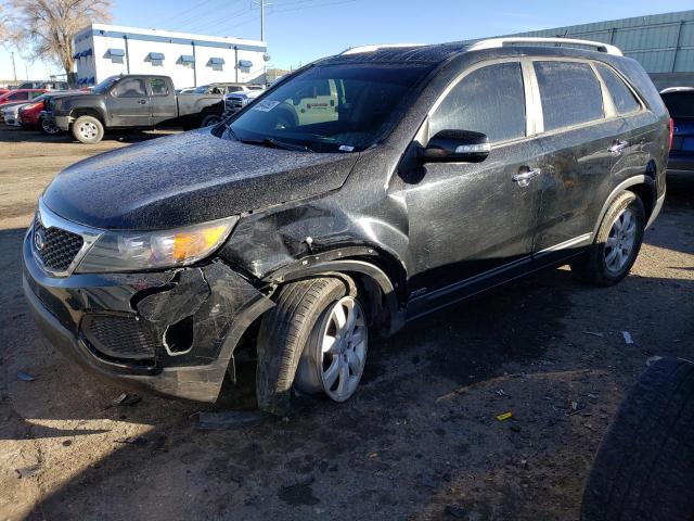 KIA SORENTO LX 2013 with VIN 5XYKTDA26DG336324 - Photo from auction