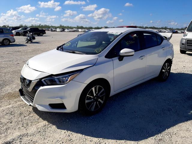 NISSAN VERSA SV 2021 with VIN 3N1CN8EV9ML882203 - Photo from auction