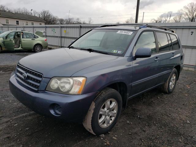 TOYOTA HIGHLANDER 2003 with VIN JTEGF21A130120096 - Photo from auction