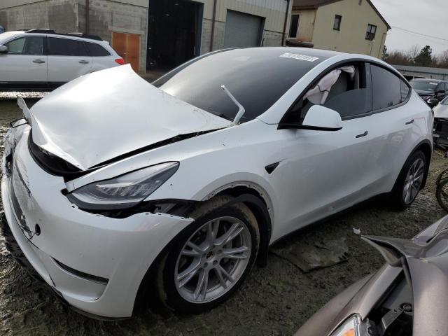 TESLA MODEL Y 2021 with VIN 5YJYGAEEXMF295334 - Photo from auction
