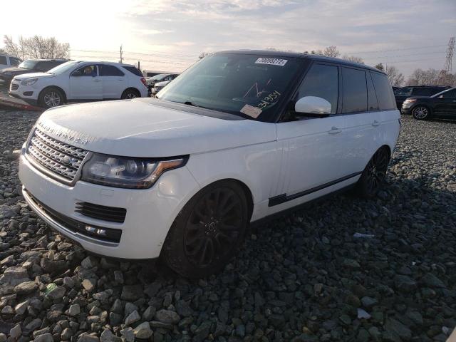 LAND ROVER RANGE ROVE 2015 with VIN SALGS2VF8FA231354 - Photo from auction