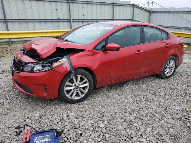 KIA FORTE LX 2017 with VIN 3KPFL4A78HE125593 - Photo from auction
