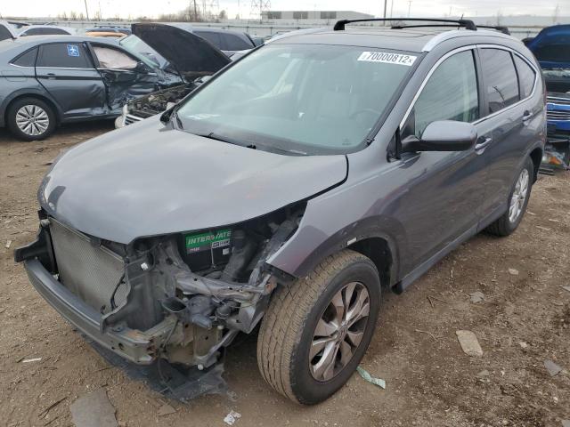 HONDA CR-V EXL 2012 with VIN 5J6RM4H70CL018337 - Photo from auction