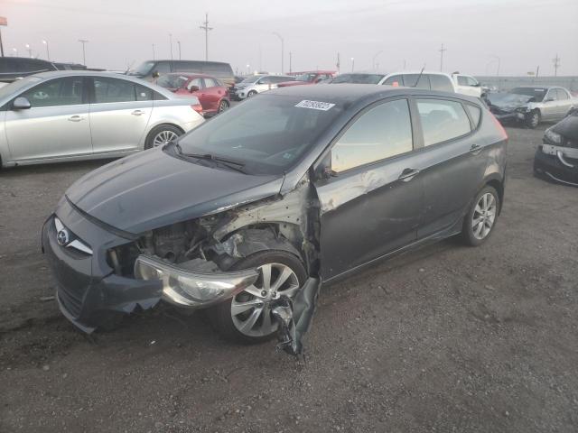HYUNDAI ACCENT GLS 2013 with VIN KMHCU5AE2DU077035 - Photo from auction