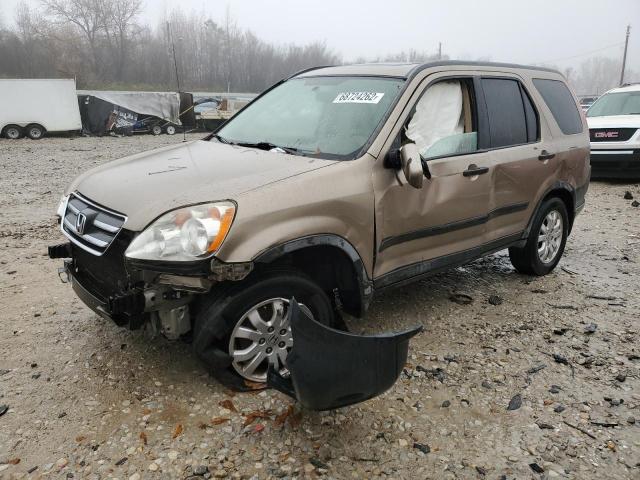 HONDA CR-V EX 2005 with VIN JHLRD78825C030625 - Photo from auction