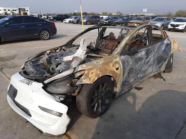 TESLA MODEL 3 2021 with VIN 5YJ3E1EB5MF927646 - Photo from auction