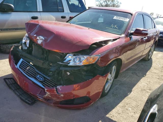 KIA OPTIMA EX 2010 with VIN KNAGH4A4XA5393555 - Photo from auction
