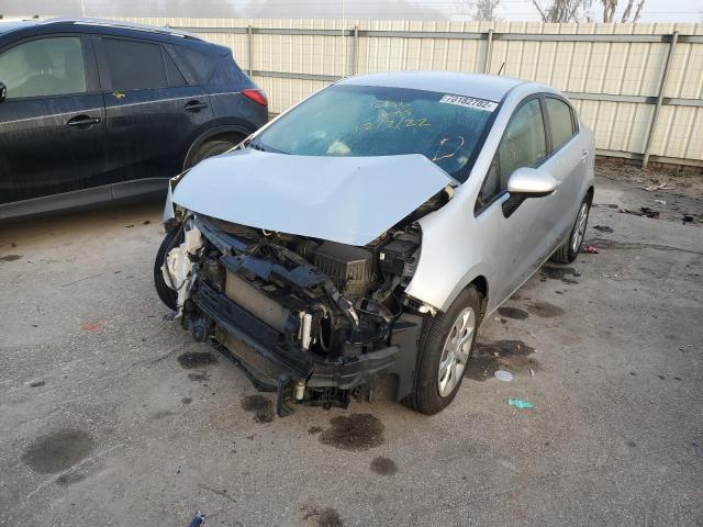KIA RIO LX 2016 with VIN KNADM4A33G6549895 - Photo from auction