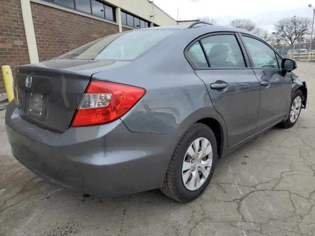 Photo 3 from auction – 2012 HONDA CIVIC LX with VIN 19XFB2F52CE036674