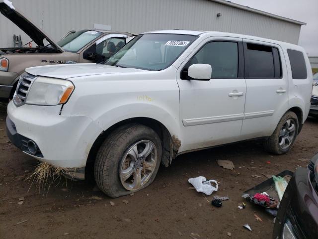 HONDA PILOT EXL 2012 with VIN 5FNYF4H55CB059091 - Photo from auction