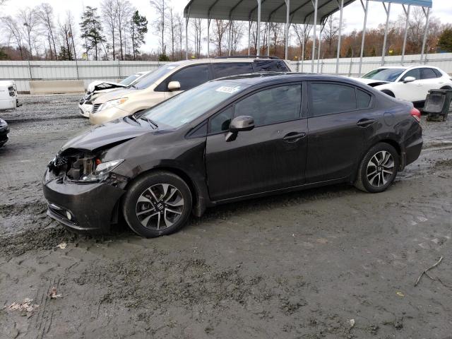 HONDA CIVIC EXL 2013 with VIN 19XFB2F94DE016754 - Photo from auction
