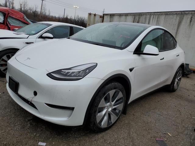 TESLA MODEL Y 2021 with VIN 5YJYGDEE2MF264208 - Photo from auction