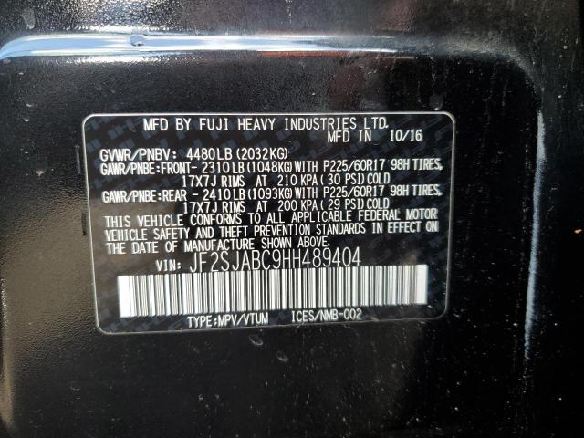 Photo 14 from auction – 2017 SUBARU FORESTER 2 with VIN JF2SJABC9HH489404