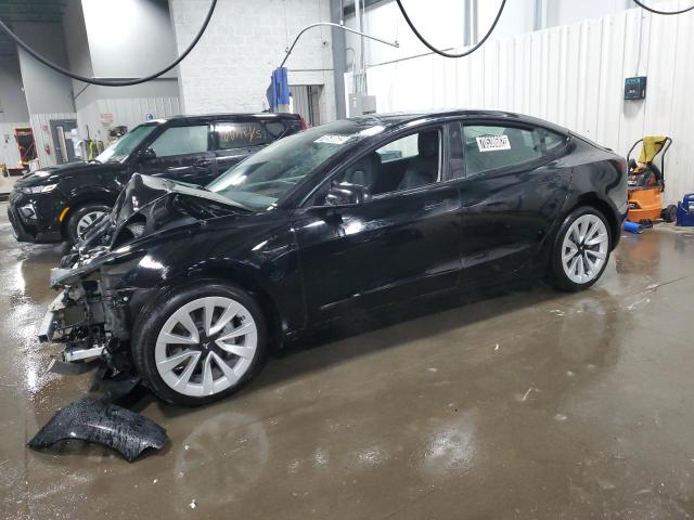 TESLA MODEL 3 2022 with VIN 5YJ3E1EA6NF186609 - Photo from auction