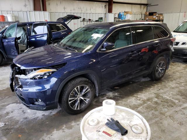 TOYOTA HIGHLANDER 2016 with VIN 5TDJKRFH8GS269466 - Photo from auction