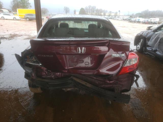 Photo 6 from auction – 2012 HONDA CIVIC LX with VIN 19XFB2F58CE099651