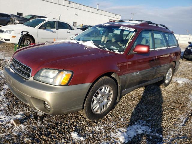 SUBARU LEGACY OUT 2004 with VIN 4S3BH686947628858 - Photo from auction