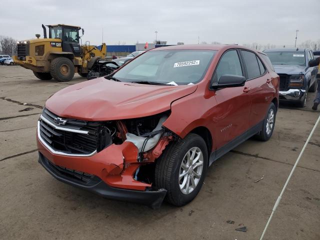 CHEVROLET EQUINOX LS 2020 with VIN 2GNAXHEV3L6141232 - Photo from auction