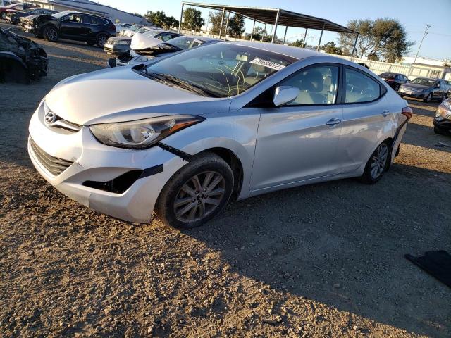 HYUNDAI ELANTRA SE 2014 with VIN KMHDH4AE2EU076116 - Photo from auction