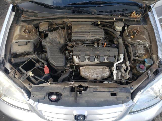 Photo 11 from auction – 2001 HONDA CIVIC EX with VIN 2HGES26721H505035