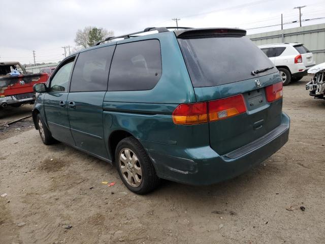 Photo 2 from auction – 2002 HONDA ODYSSEY EX with VIN 2HKRL18002H584561