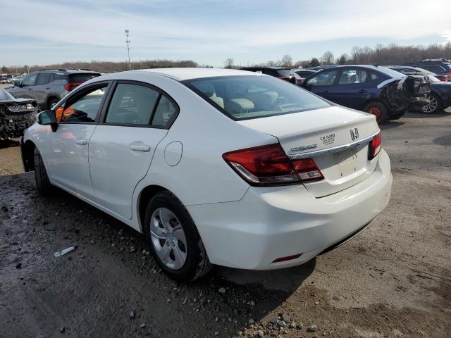 Photo 2 from auction – 2014 HONDA CIVIC LX with VIN 2HGFB2F51EH548919