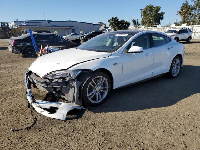 TESLA MODEL S 2014 with VIN 5YJSA1H13EFP39389 - Photo from auction