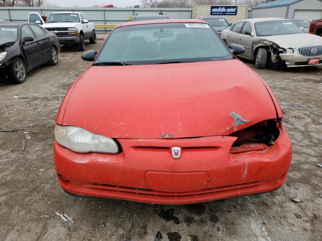 Photo 5 from auction – 2001 CHEVROLET MONTE CARL with VIN 2G1WW12E719116268
