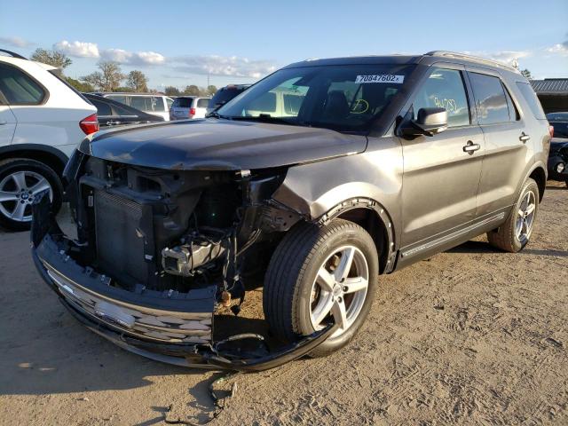 FORD EXPLORER X 2019 with VIN 1FM5K7D82KGA58433 - Photo from auction