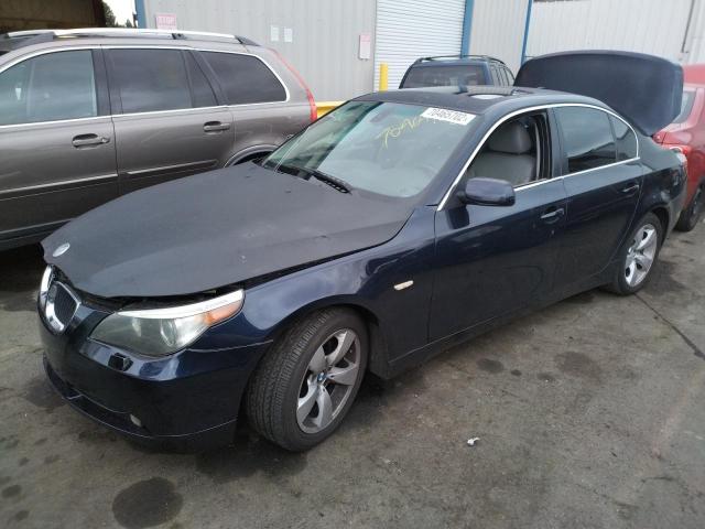 BMW 525 I 2006 with VIN WBANE53506CK84892 - Photo from auction