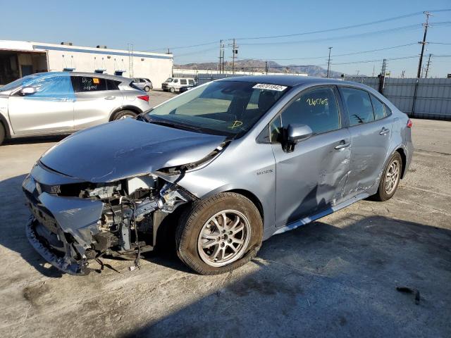 TOYOTA COROLLA LE 2021 with VIN JTDEAMDE0MJ022032 - Photo from auction