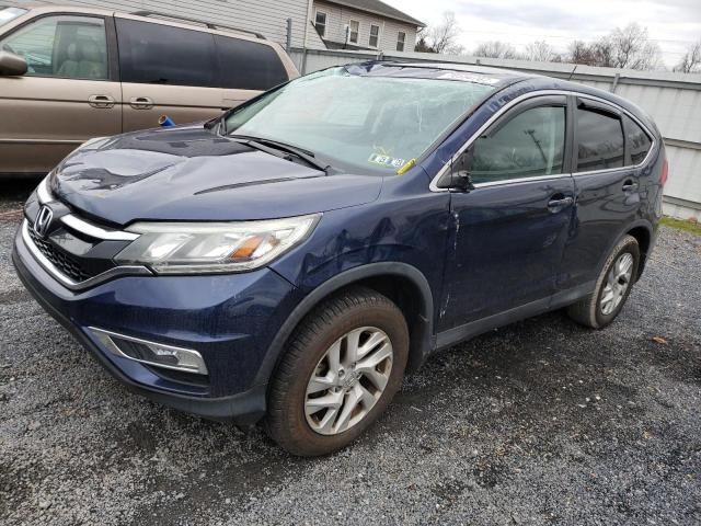 HONDA CR-V EX 2015 with VIN 2HKRM4H52FH615633 - Photo from auction