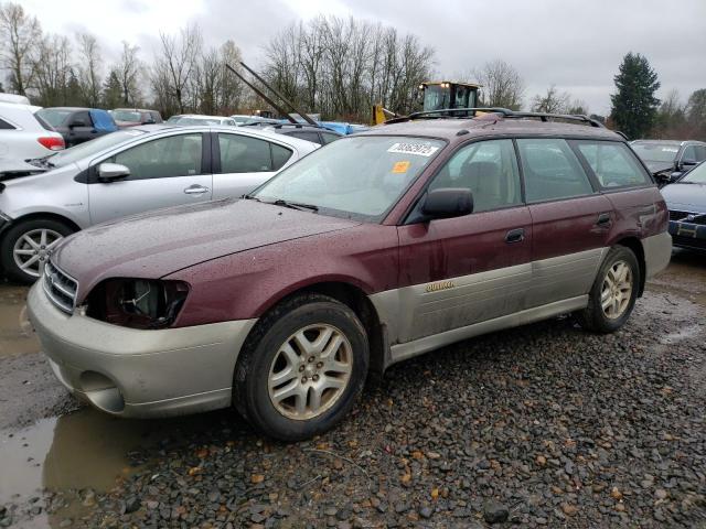 SUBARU LEGACY OUT 2001 with VIN 4S3BH665517618611 - Photo from auction