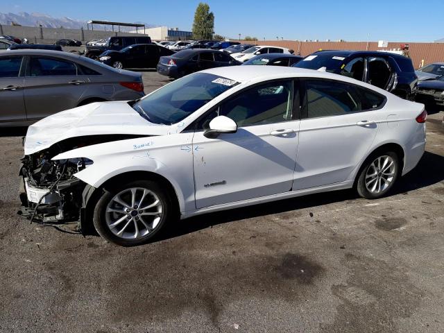 FORD FUSION SE 2019 with VIN 3FA6P0LU6KR272159 - Photo from auction