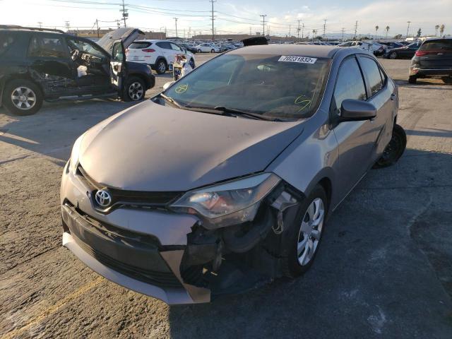 TOYOTA COROLLA L 2014 with VIN 5YFBURHE6EP019022 - Photo from auction