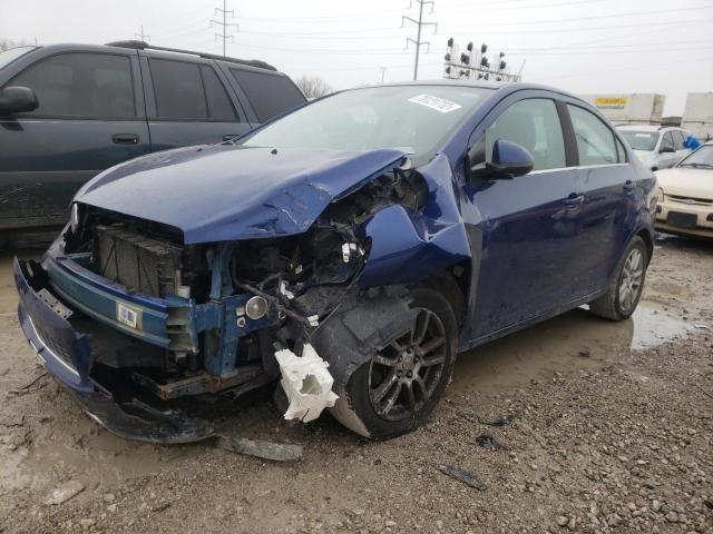 CHEVROLET SONIC LT 2012 with VIN 1G1JC5SH9C4227365 - Photo from auction
