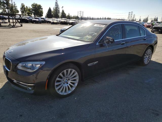BMW 740 LI 2014 with VIN WBAYE4C52ED137165 - Photo from auction