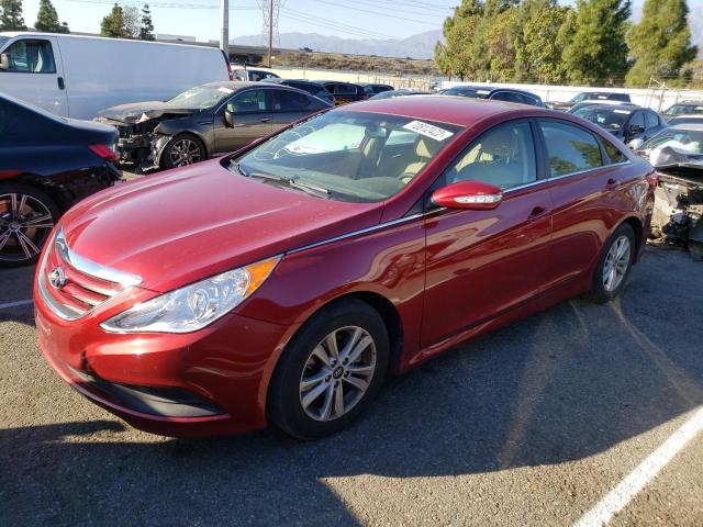 HYUNDAI SONATA GLS 2014 with VIN 5NPEB4AC4EH838073 - Photo from auction